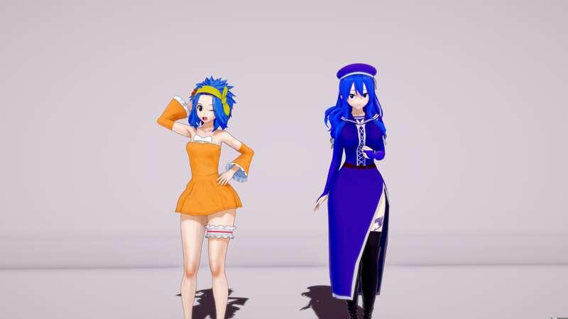 Juvia and Levy Fairy Tail