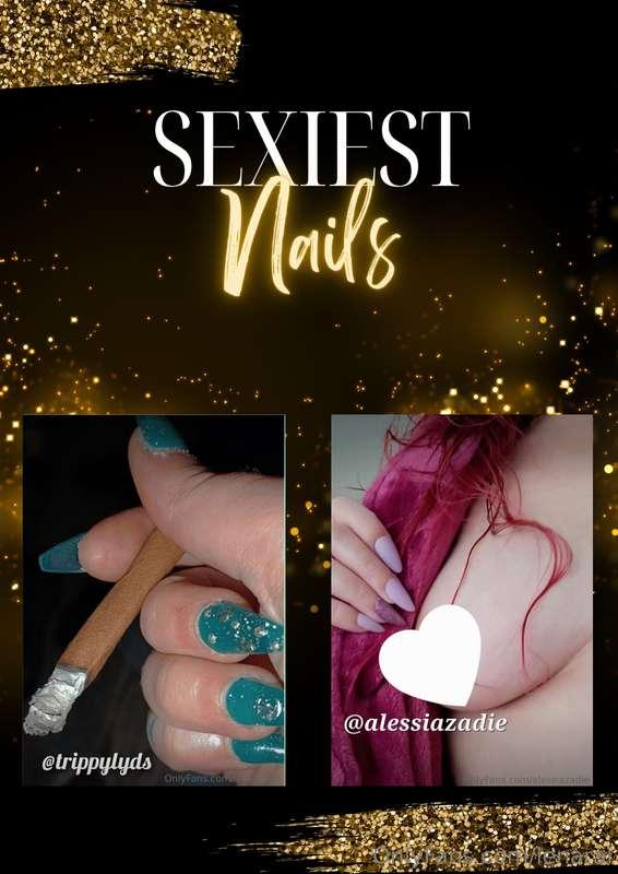 Sexiest Nails 💅

Winner gets $10 cash tip ( of over 150 vote..