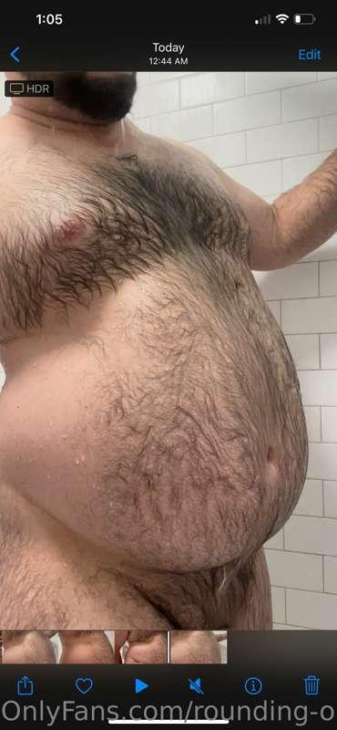 Little shower belly to start the week!