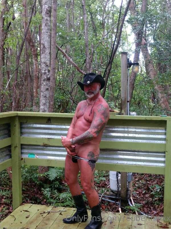 Outdoors Cowboy Shower