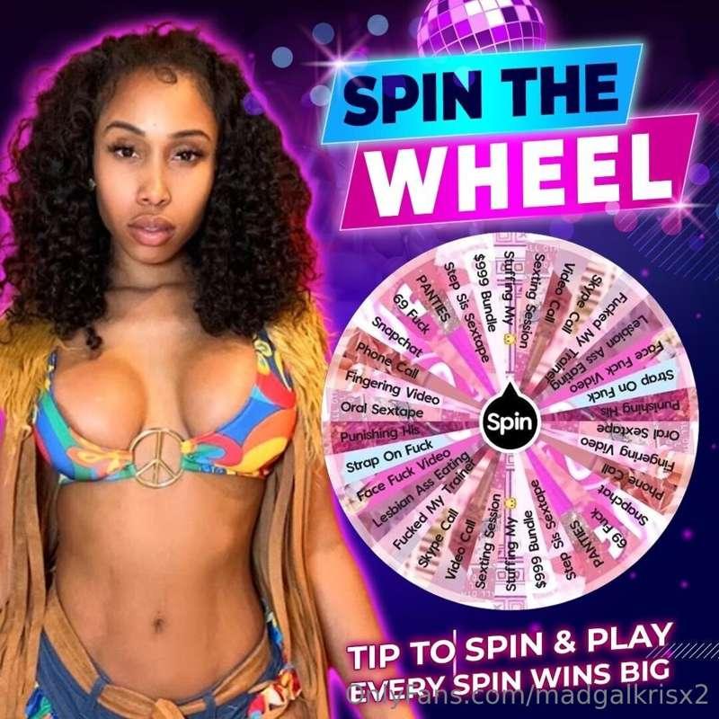 ### 🤭 WHEEL OF PLEASURE 🤭

All of my most pleasing parts 😈 
..