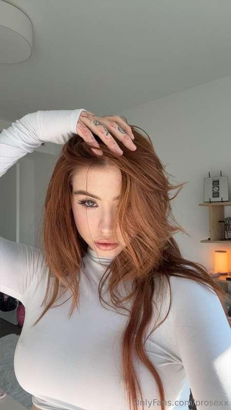 think you could pull my hair back for me next time?