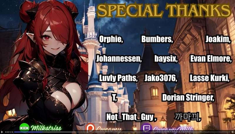 Special Thank you Outro!