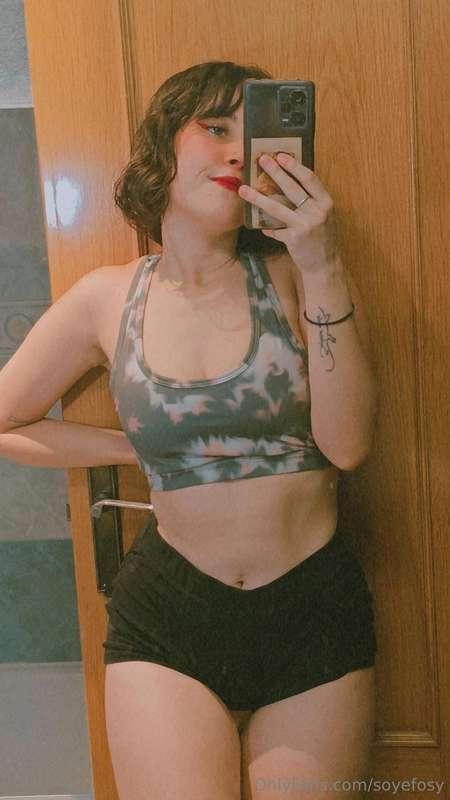 He vuelto del gym... y llegue con ganas de sudar un poco más..