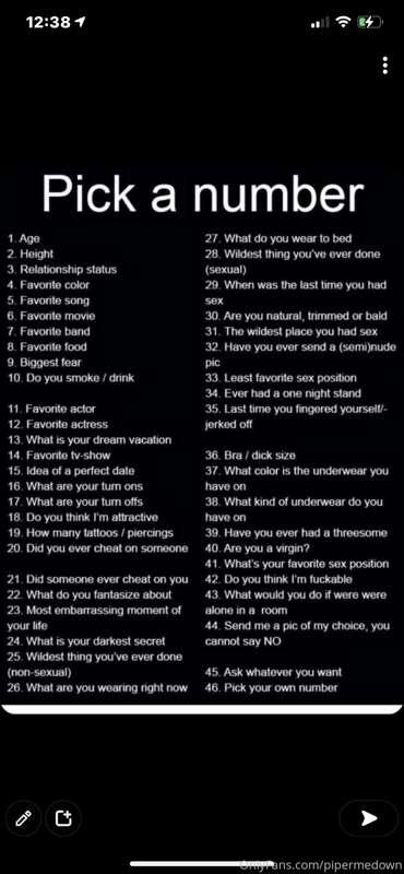 Message me ✨TWO✨ Numbers and You can unlock my answer for on..