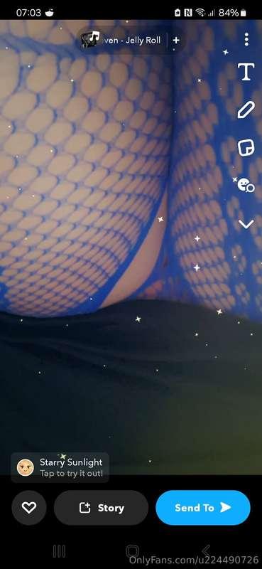 Oh baby. Want me to open my thighs so u can play with me? If..