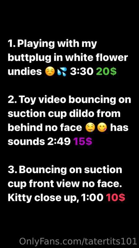 SALE VIDÉOS! Ill be sending as a PPV for easier access:)