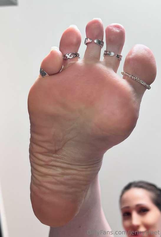 Are you ready for my soles to completely cover your face?