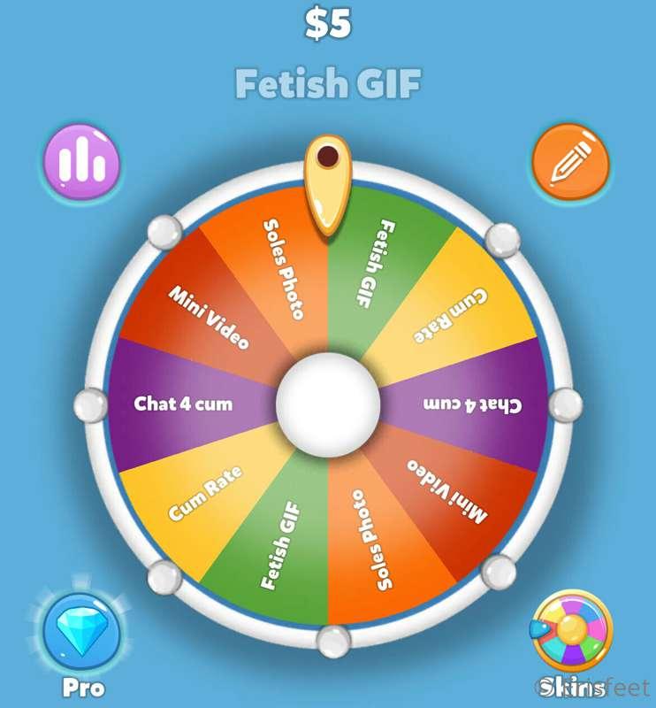 2 giri di ruota • $5
Paga qui sotto e riceverai i giri von i..