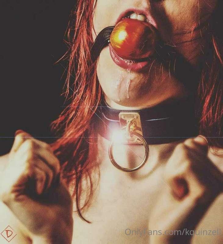 One of my very favourite ball gag pics ❤

Omg Boundcon was s..