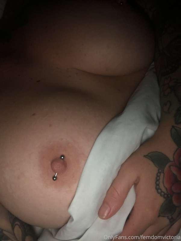 Big boobs in bed