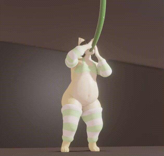 Hose Drinking Cat [Mini]