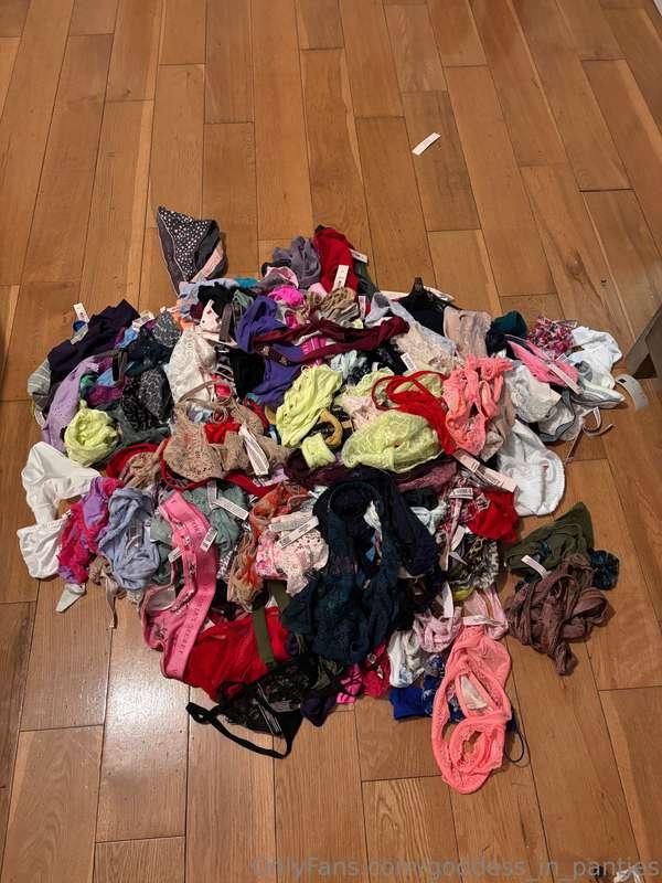 A girls panty drawer is never too full 😜What do you see that..