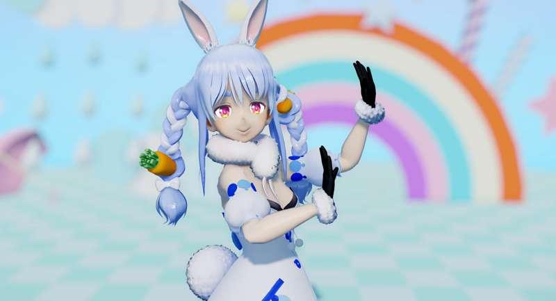2K & FullHD【MMD R-18】 Plastinum Disco / 白金ディスコ - Usada Pekora