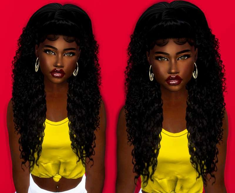Bree Curly pony adult and child