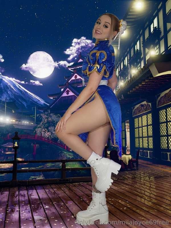 Chun Li is ready for you to sub to @milajoyce69 🩷Sub to my V..