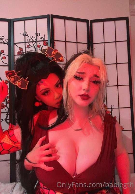 ME (@babiegth) AND @okaasan (sorry gotta clearly tag because..