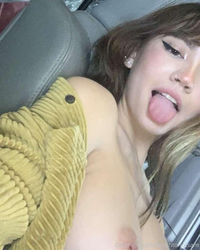 please enjoy these pictures from when I got my nipple pierce..