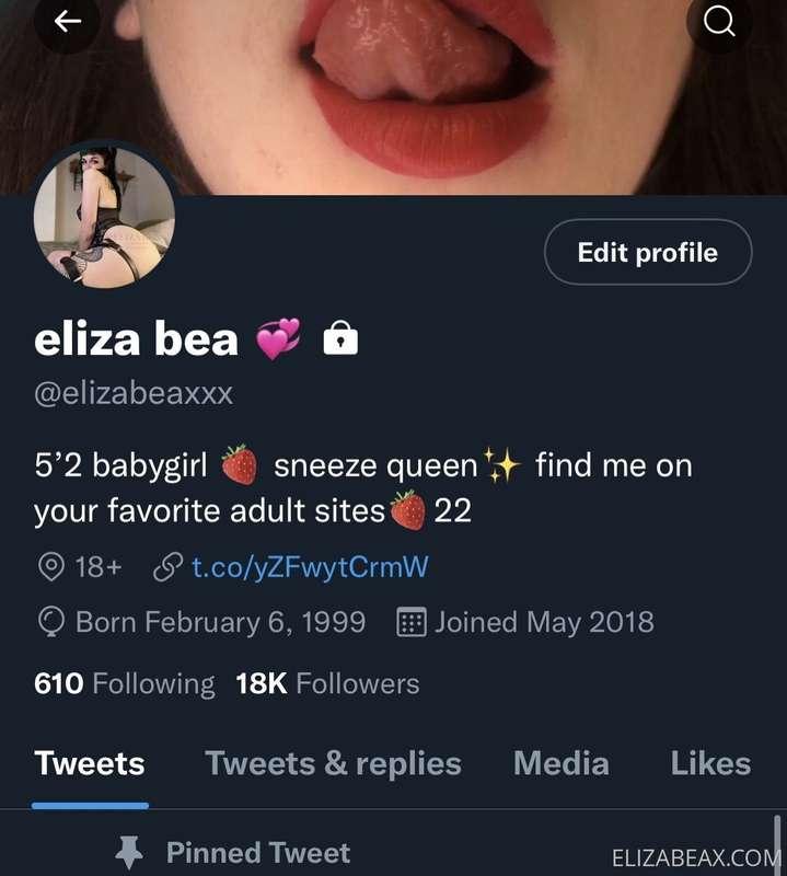 Do you follow my xxx Twitter yet? 😋 not as scandalous as thi..