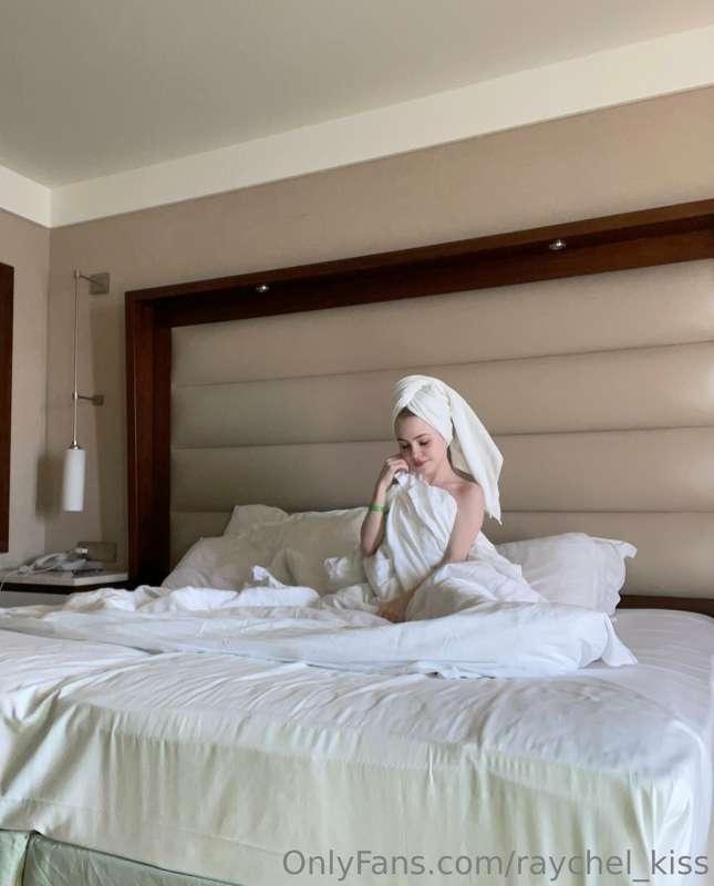 You walk into your hotel room, and there I am😏 
What do you ..