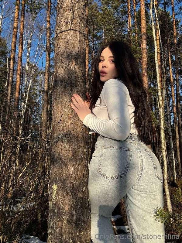 I love walking through the forest — there’s something magica..