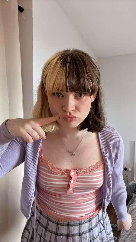 How many cute and happy faces do you think you can make me p..