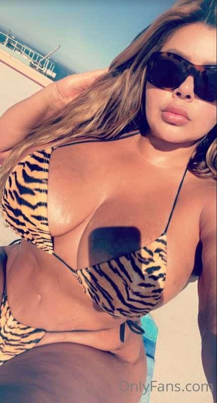 wearing cheetah print but i’d rather have your print on my a..