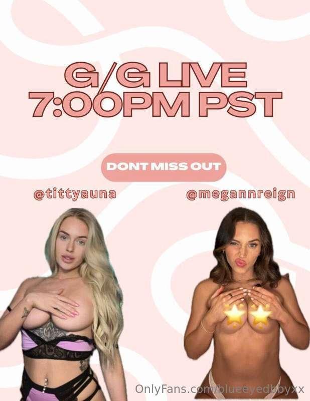 😋 FREAKY LIVE 🤫  Shhhh dont tell everyone @Megannreign @Titt..