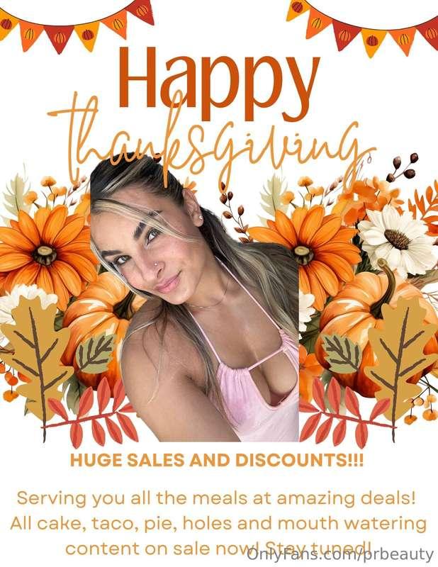 HAPPY THANKSGIVING EVERYONE🦃I wish you all the best time amo..