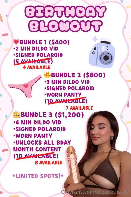 IT'S OFFICIALLY MY BIRTHDAY MONTH!! 💗🎂 and to celebrate I wa..