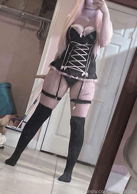 do u like chubby girls ? #nsfw #egirl #chubby #lingerie #bigboobs #panties #ass #thighs 
