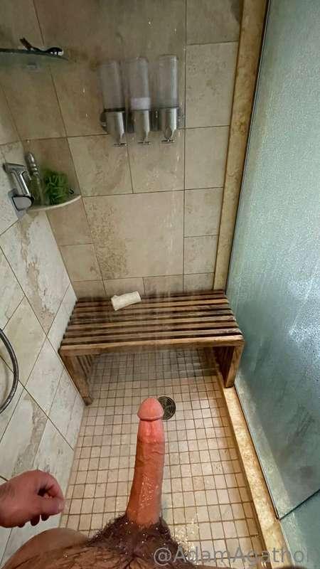 Sunday shower 😈🍆