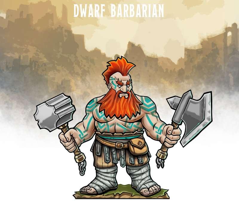 #223 Dwarf Barbarian