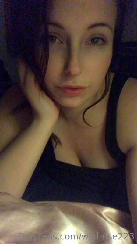 Falling asleep in a tanktop and waking up with your titties ..