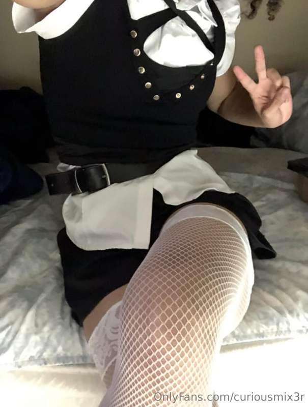 Cute maid outfit from a while back :3 