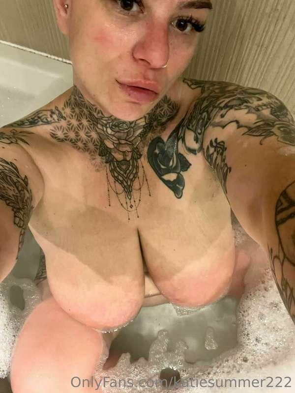 Morning bath after the gym