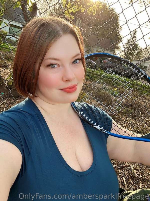 I played tennis today?