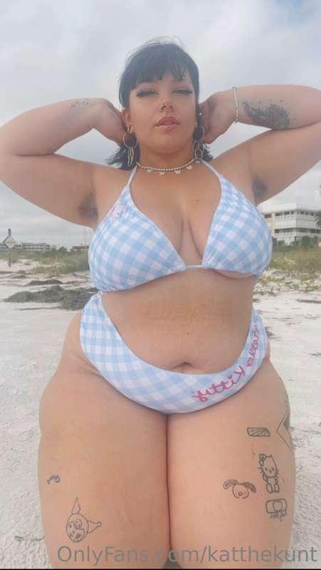 My first ocean experience!! Sadly I didn’t get fucked on the..