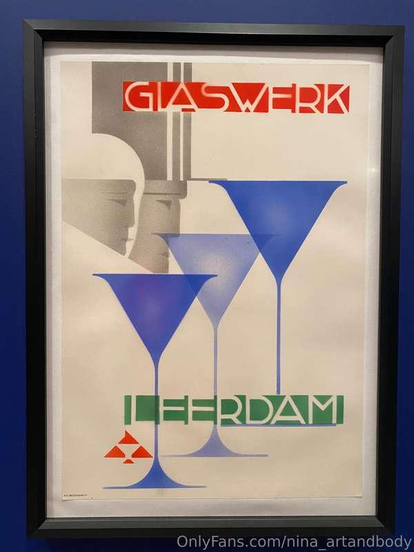 One of the posters I loved from an exhibit I went to at Post..