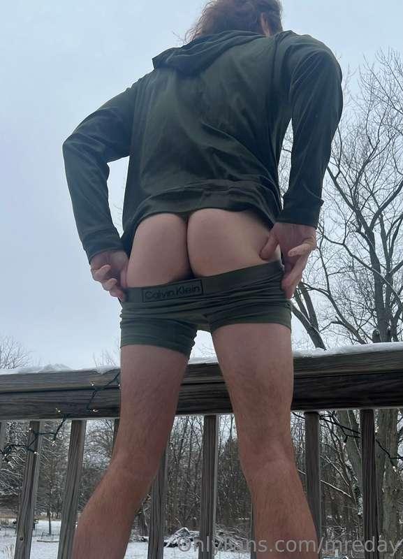My ass is not made for the cold, but I also thought it wasn’..
