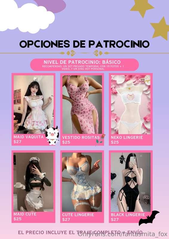 CONVIÉRTETE EN PATROCINADOR Y RECIBE CONTENIDO EXCLUSIVO.MAS..