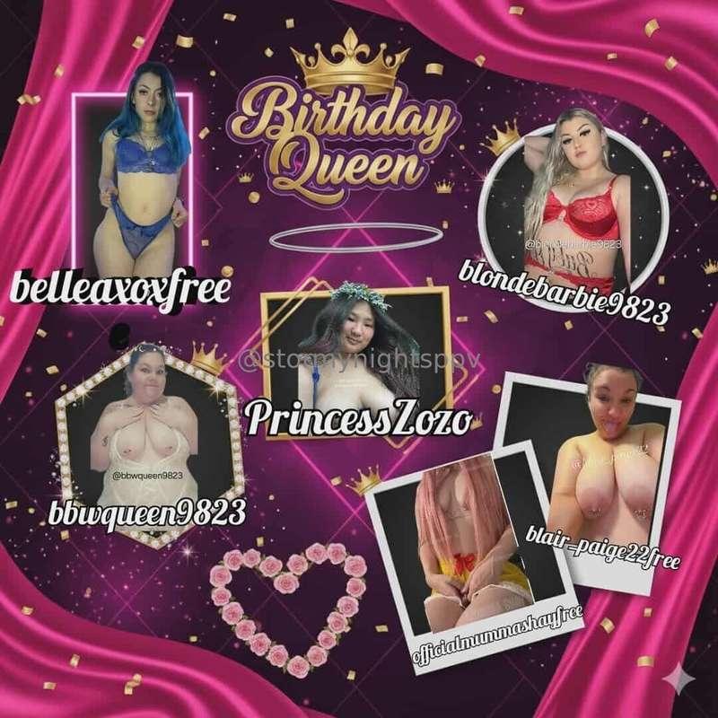 👑CHECK OUT THIS BIRTHDAY QUEEN AND HER FRIENDS👑🎂It’s my birt..