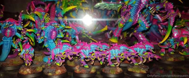 7 little Termies finally completed! 🥳 I Love how the flash l..