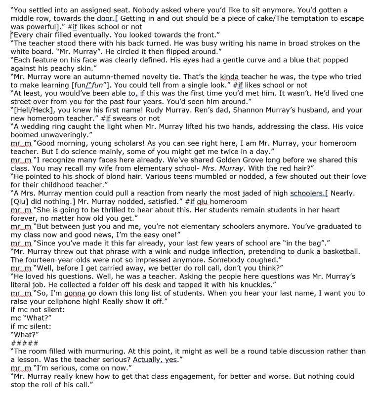 OL2: Step 2 Prologue Script Preview