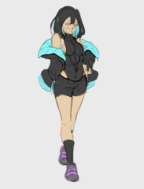 CYOA character WIP
