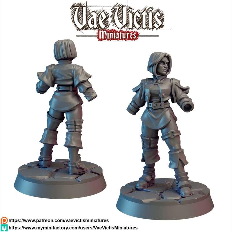 April teaser : Modular woman fighter class!