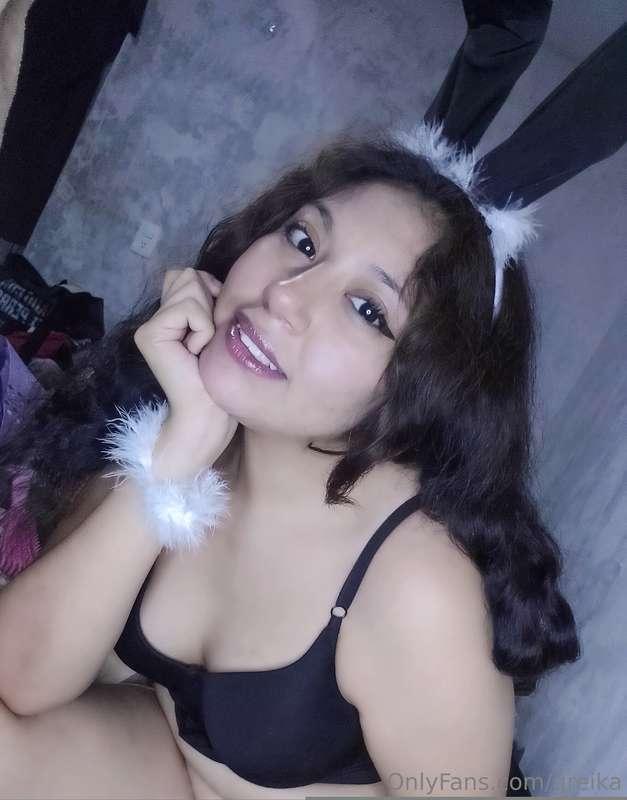 Today I just want to be your naughty bunny… but also the swe..