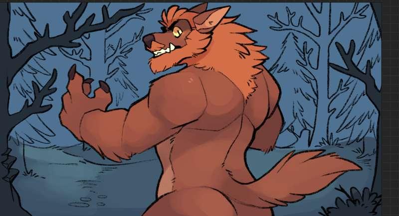 wolfman spotted- cg wip 