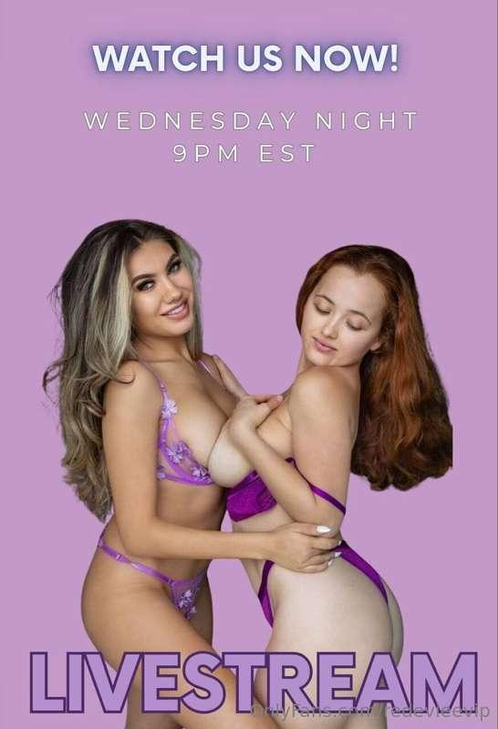 Cum spend your Wednesday night with @chloe.cakes & I ❤️