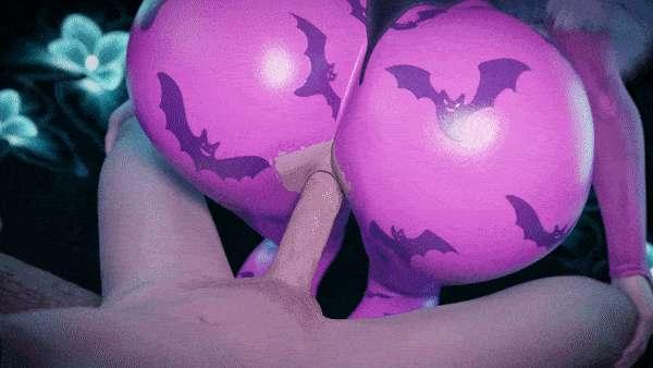 [Exclusive] Morrigan Aensland jiggly ride (40s)